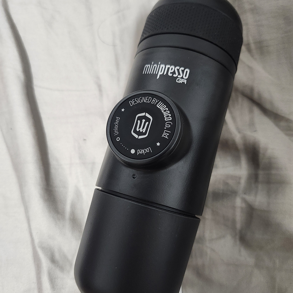 Minipresso GR Portable Coffee Maker - Black